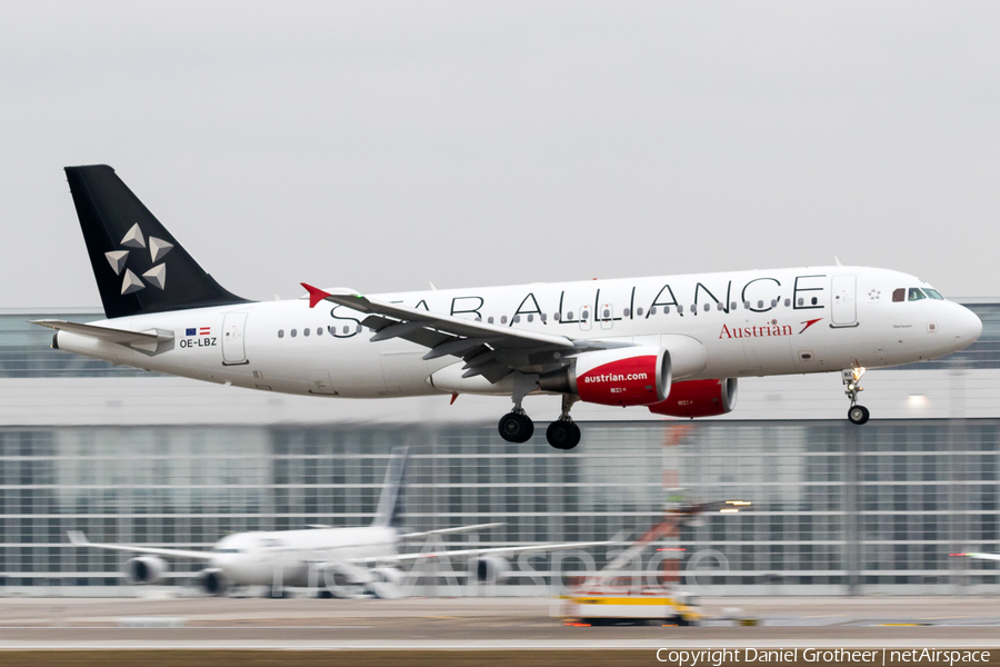 Austrian Airlines Airbus A320-214 (OE-LBZ) | Photo 288566