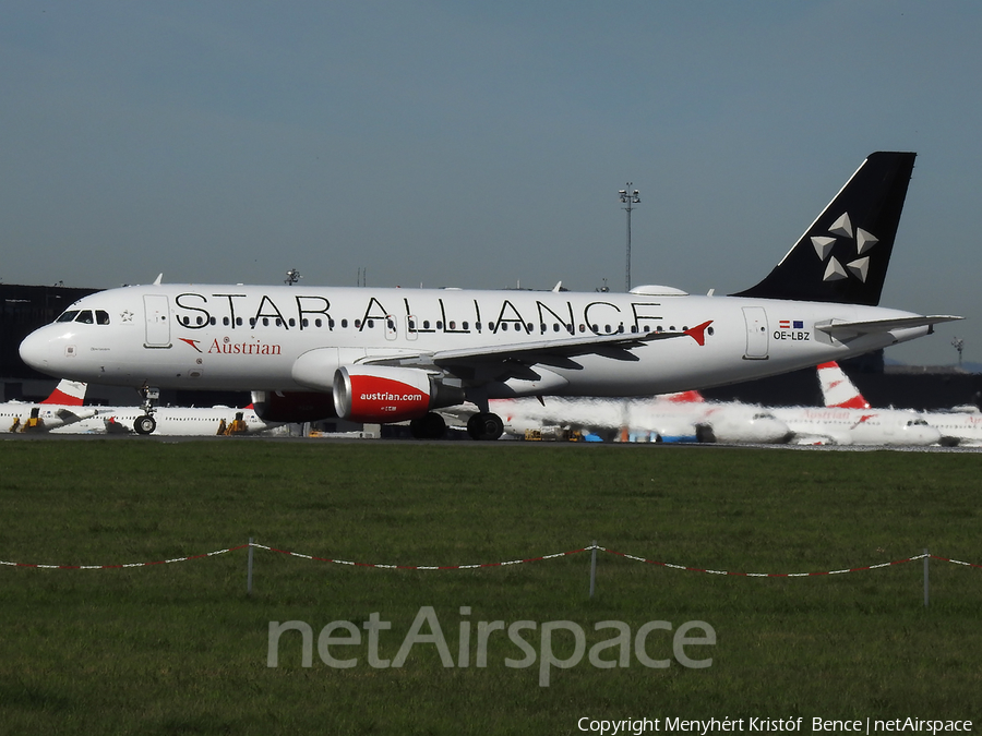 Austrian Airlines Airbus A320-214 (OE-LBZ) | Photo 405005