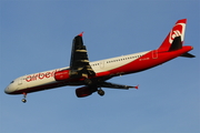 Air Berlin (Niki) Airbus A321-211 (OE-LCA) at  Dusseldorf - International, Germany