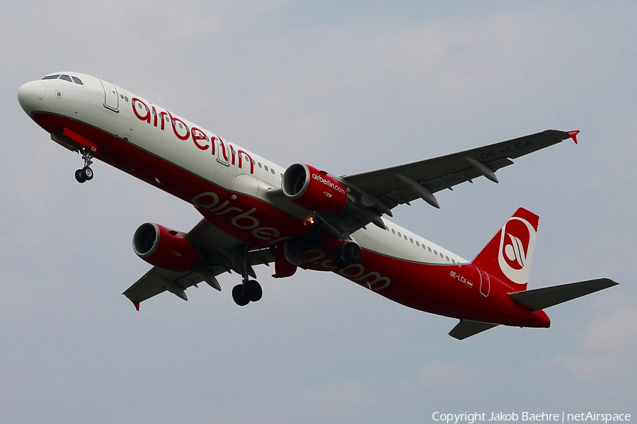 Air Berlin (Niki) Airbus A321-211 (OE-LCA) | Photo 163562