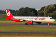 Air Berlin (Niki) Airbus A321-211 (OE-LCA) at  Hamburg - Fuhlsbuettel (Helmut Schmidt), Germany