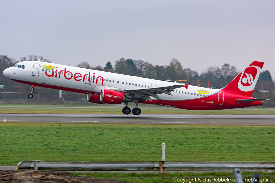 Air Berlin (Niki) Airbus A321-211 (OE-LCA) | Photo 422281