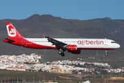 Air Berlin (Niki) Airbus A321-211 (OE-LCB) at  Gran Canaria, Spain