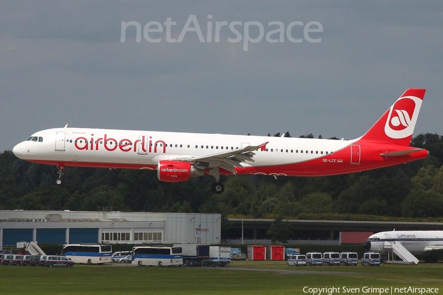 Air Berlin Airbus A321-211 (OE-LCC) | Photo 385516