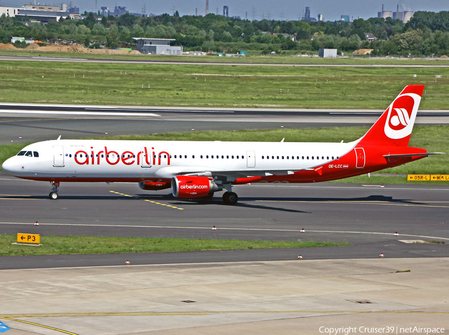 Air Berlin (Niki) Airbus A321-211 (OE-LCC) | Photo 224879
