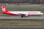 Air Berlin (Niki) Airbus A321-211 (OE-LCE) at  Dusseldorf - International, Germany