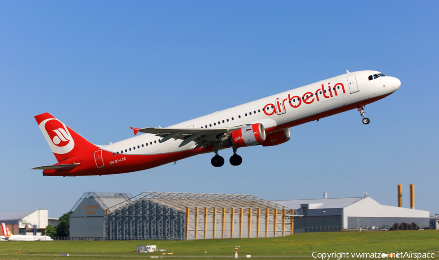 Air Berlin (Niki) Airbus A321-211 (OE-LCE) | Photo 165167