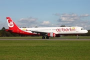 Air Berlin (Niki) Airbus A321-211 (OE-LCE) at  Hamburg - Fuhlsbuettel (Helmut Schmidt), Germany