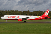 Air Berlin (Niki) Airbus A321-211 (OE-LCE) at  Hamburg - Fuhlsbuettel (Helmut Schmidt), Germany