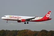 Air Berlin (Niki) Airbus A321-211 (OE-LCE) at  Hamburg - Fuhlsbuettel (Helmut Schmidt), Germany