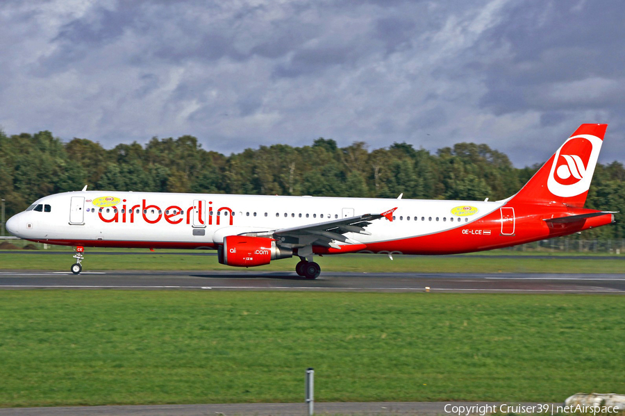 Air Berlin (Niki) Airbus A321-211 (OE-LCE) | Photo 249630