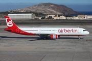 Air Berlin (Niki) Airbus A321-211 (OE-LCE) at  Gran Canaria, Spain
