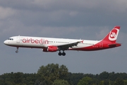 Air Berlin (Niki) Airbus A321-211 (OE-LCF) at  Hamburg - Fuhlsbuettel (Helmut Schmidt), Germany