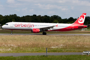 Air Berlin (Niki) Airbus A321-211 (OE-LCF) at  Hamburg - Fuhlsbuettel (Helmut Schmidt), Germany