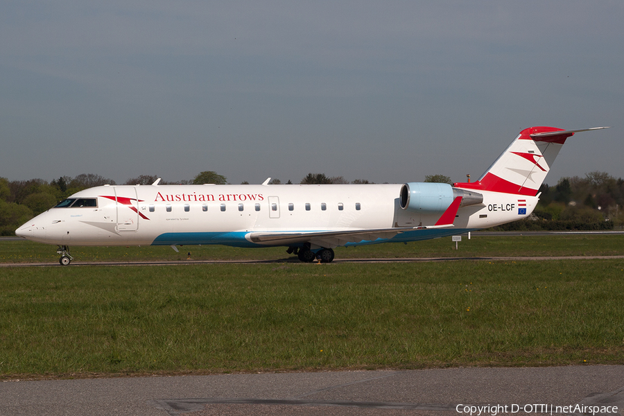 Austrian Arrows (Tyrolean) Bombardier CRJ-200LR (OE-LCF) | Photo 197882