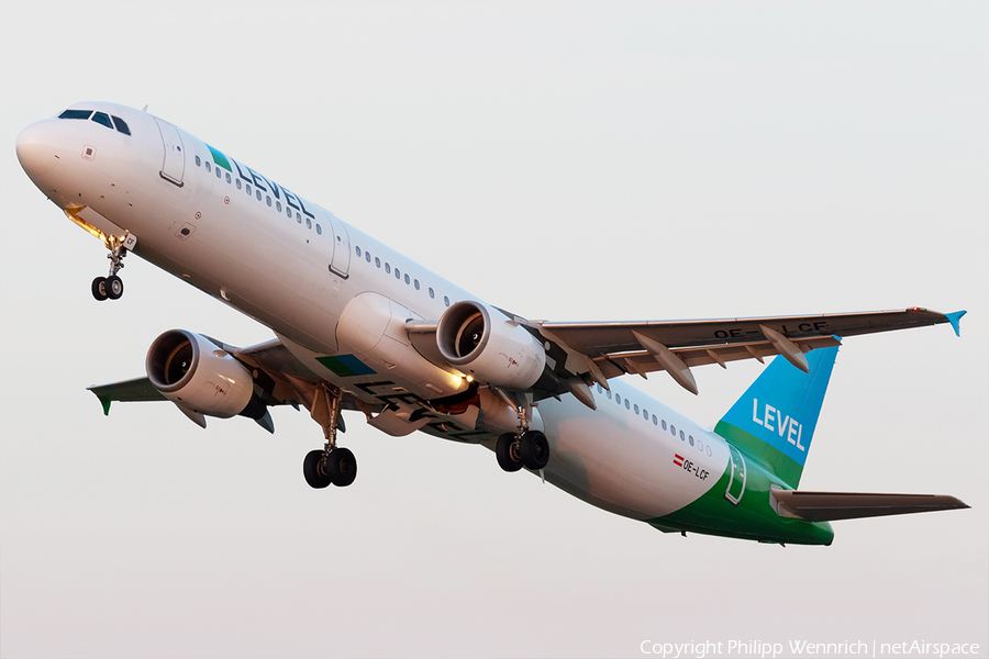 Level Austria Airbus A321-211 (OE-LCF) | Photo 332814