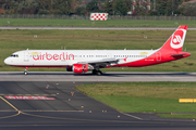 Air Berlin (Niki) Airbus A321-211 (OE-LCG) at  Dusseldorf - International, Germany