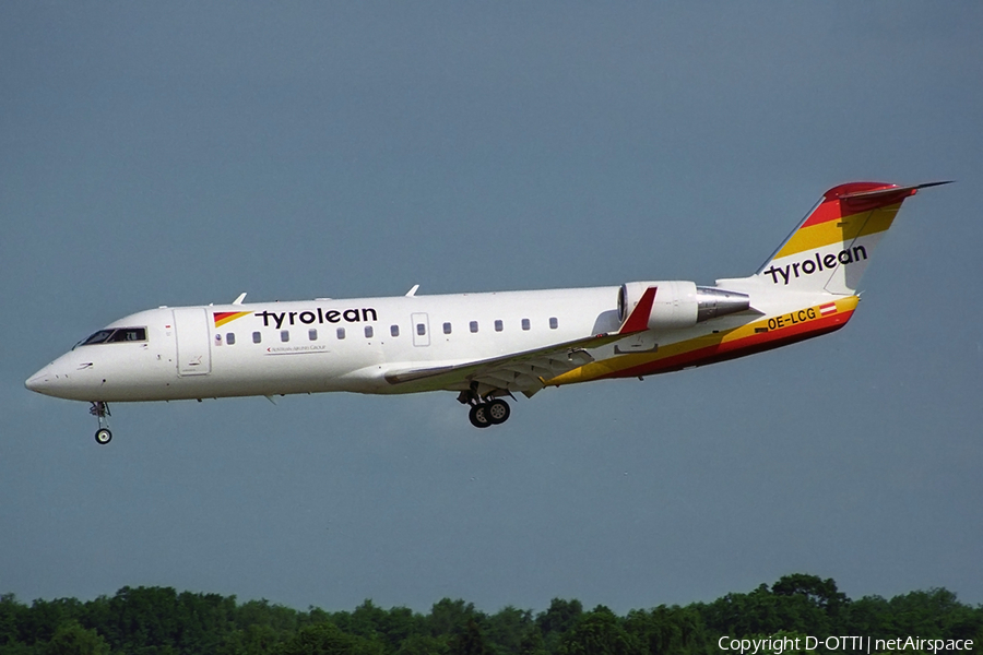 Tyrolean Airways Bombardier CRJ-200LR (OE-LCG) | Photo 336176