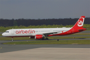 Air Berlin (Niki) Airbus A321-211 (OE-LCI) at  Paderborn - Lippstadt (Heinz Nixdorf), Germany