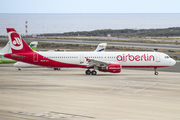 Air Berlin (Niki) Airbus A321-211 (OE-LCJ) at  Gran Canaria, Spain