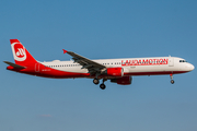 LaudaMotion Airbus A321-211 (OE-LCJ) at  Hamburg - Fuhlsbuettel (Helmut Schmidt), Germany