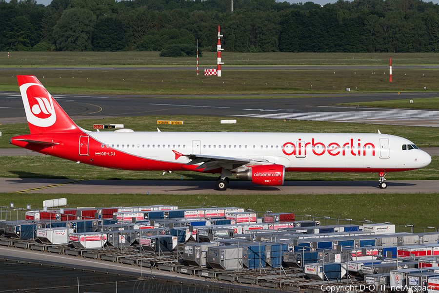 Air Berlin (Niki) Airbus A321-211 (OE-LCJ) | Photo 166903