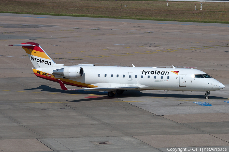 Tyrolean Airways Bombardier CRJ-200LR (OE-LCK) | Photo 158998