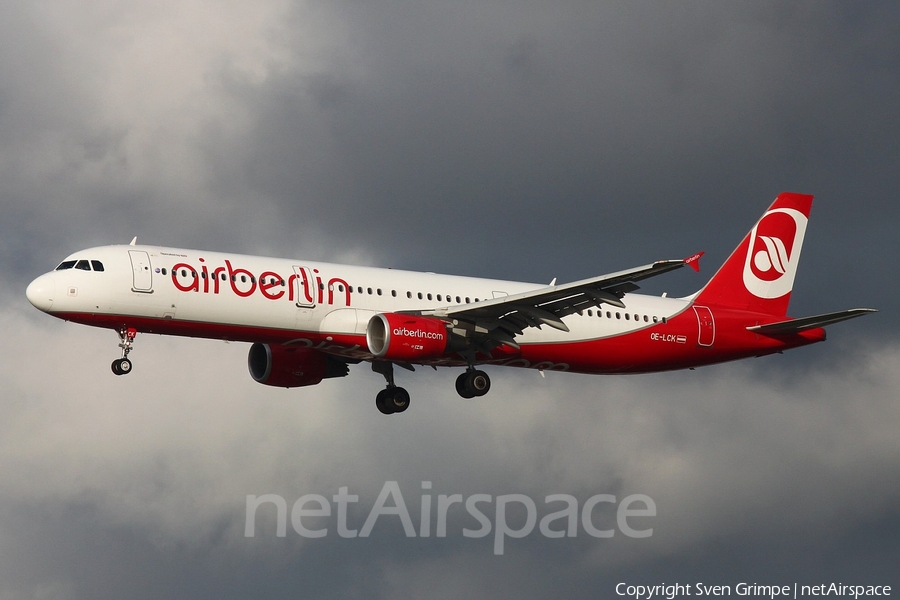 Air Berlin (Niki) Airbus A321-211 (OE-LCK) | Photo 168678