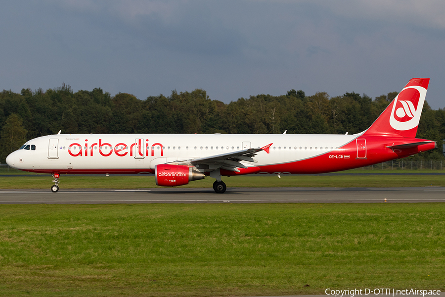Air Berlin (Niki) Airbus A321-211 (OE-LCK) | Photo 189720