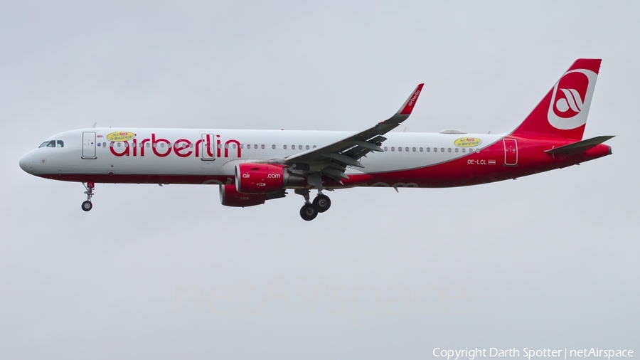 Air Berlin (Niki) Airbus A321-211 (OE-LCL) | Photo 201179