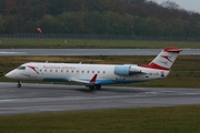 Austrian Arrows (Tyrolean) Bombardier CRJ-200LR (OE-LCL) at  Luxembourg - Findel, Luxembourg