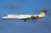 Tyrolean Airways Bombardier CRJ-200LR (OE-LCM) at  Hamburg - Fuhlsbuettel (Helmut Schmidt), Germany