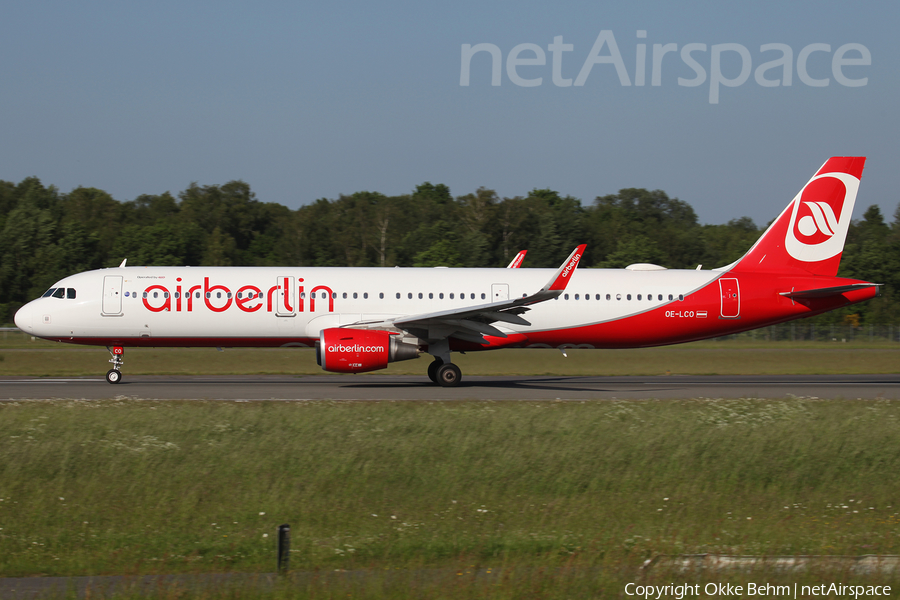 Air Berlin (Niki) Airbus A321-211 (OE-LCO) | Photo 165635