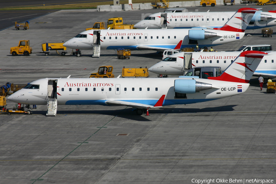 Austrian Arrows (Tyrolean) Bombardier CRJ-200LR (OE-LCP) | Photo 191985