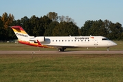 Tyrolean Airways Bombardier CRJ-200LR (OE-LCQ) at  Hannover - Langenhagen, Germany
