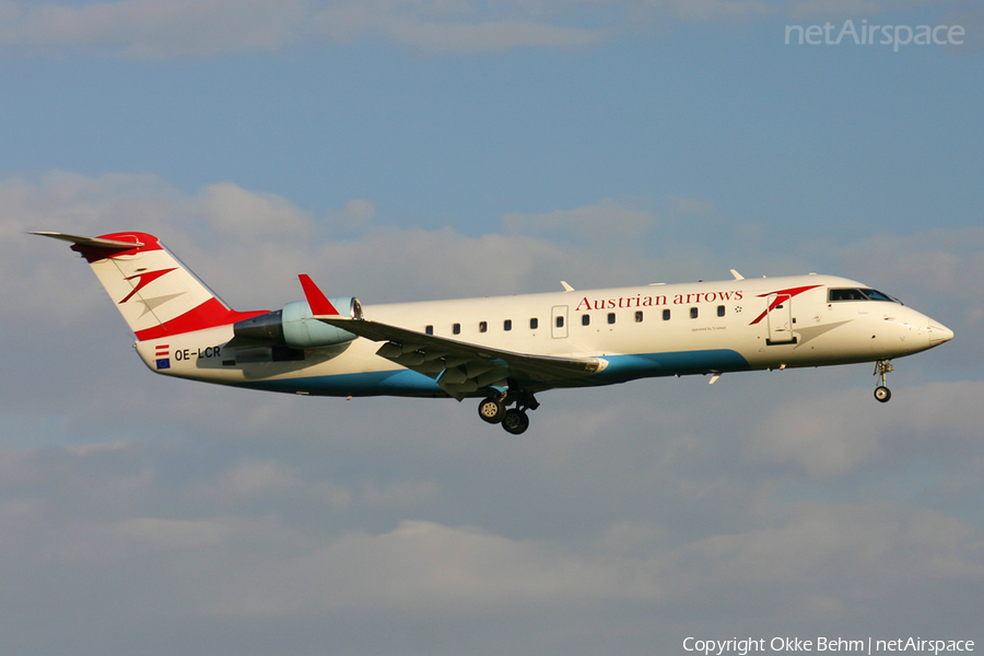 Austrian Arrows (Tyrolean) Bombardier CRJ-200ER (OE-LCR) | Photo 38712