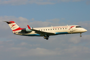 Austrian Arrows (Tyrolean) Bombardier CRJ-200ER (OE-LCR) at  Hamburg - Fuhlsbuettel (Helmut Schmidt), Germany