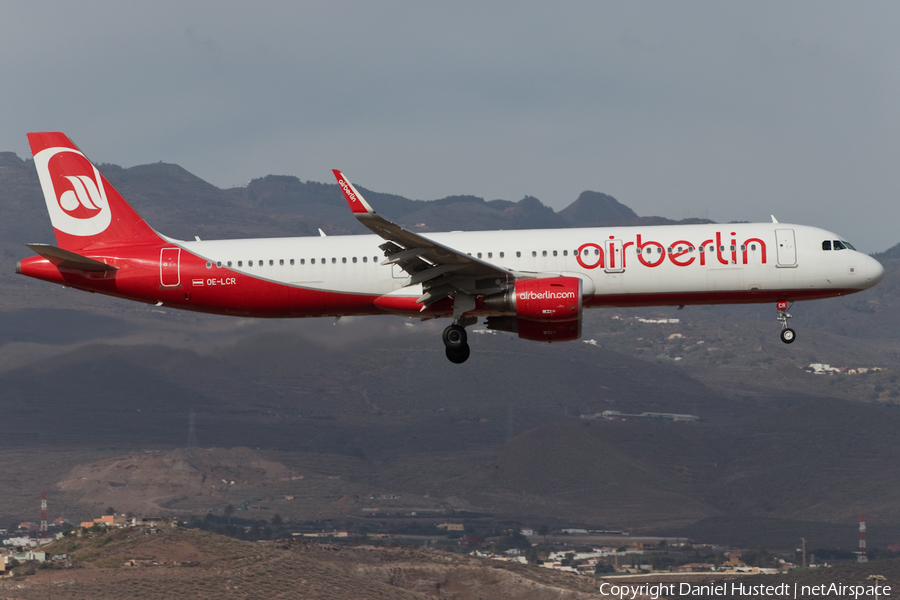 Air Berlin (Niki) Airbus A321-211 (OE-LCR) | Photo 443730