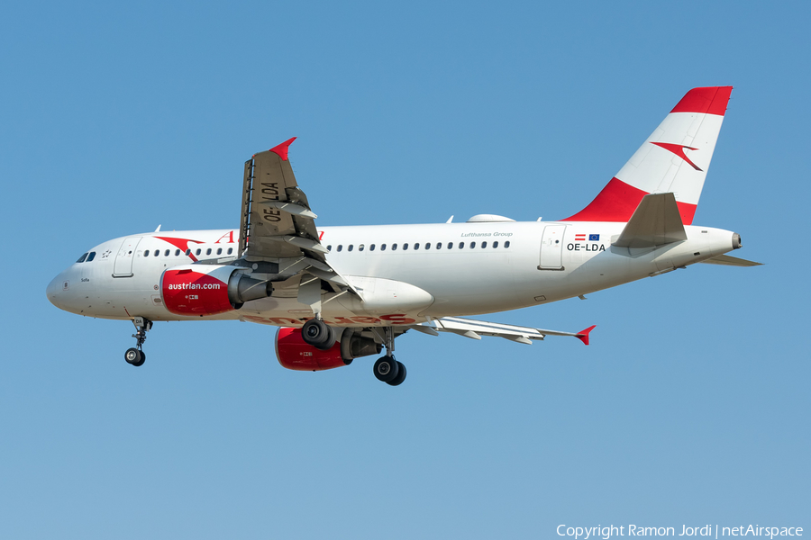 Austrian Airlines Airbus A319-112 (OE-LDA) | Photo 466215