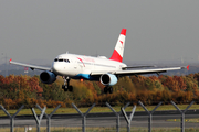 Austrian Airlines Airbus A319-112 (OE-LDA) at  Dortmund, Germany