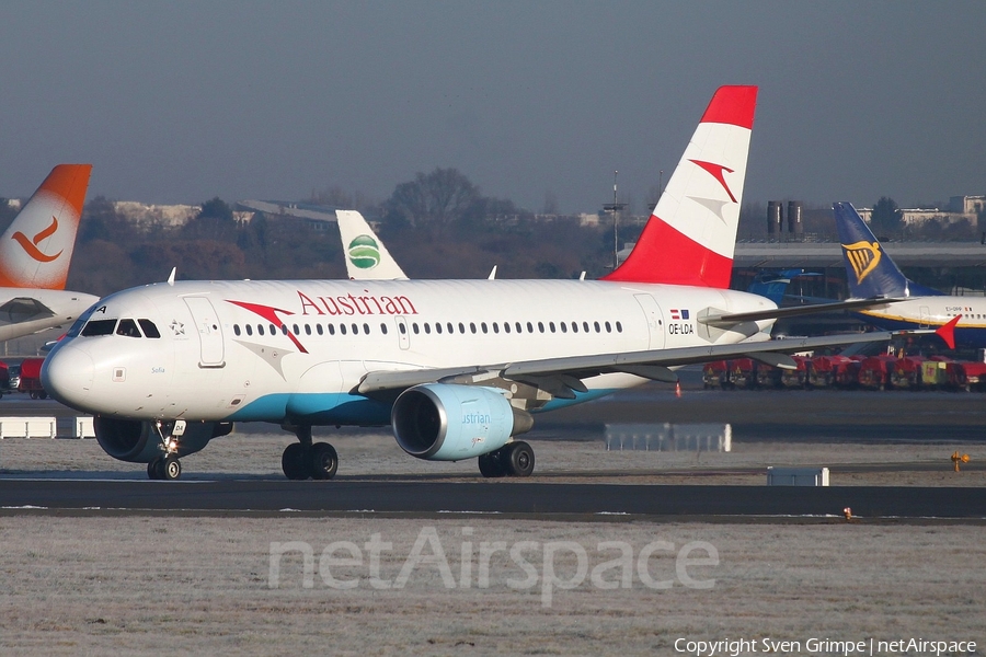 Austrian Airlines Airbus A319-112 (OE-LDA) | Photo 228655