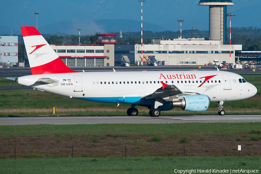 Austrian Airlines Airbus A319-112 (OE-LDA) | Photo 292936