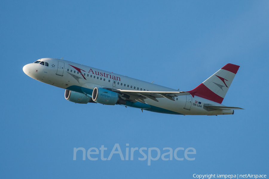 Austrian Airlines Airbus A319-112 (OE-LDA) | Photo 111001