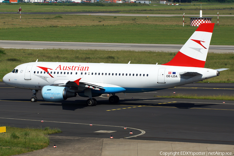 Austrian Airlines (Tyrolean) Airbus A319-112 (OE-LDA) | Photo 344926