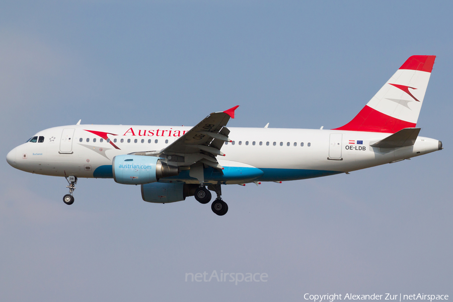 Austrian Airlines Airbus A319-112 (OE-LDB) | Photo 125826