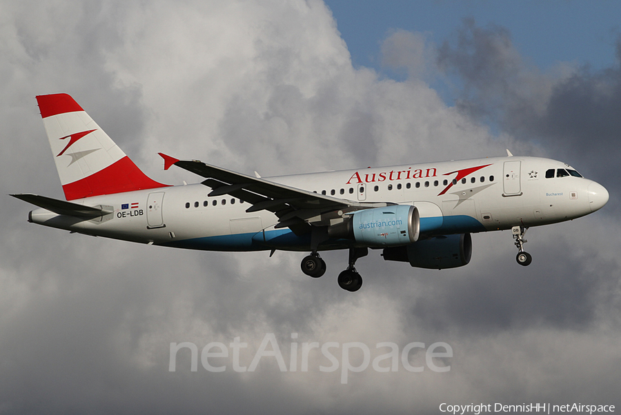 Austrian Airlines Airbus A319-112 (OE-LDB) | Photo 411305