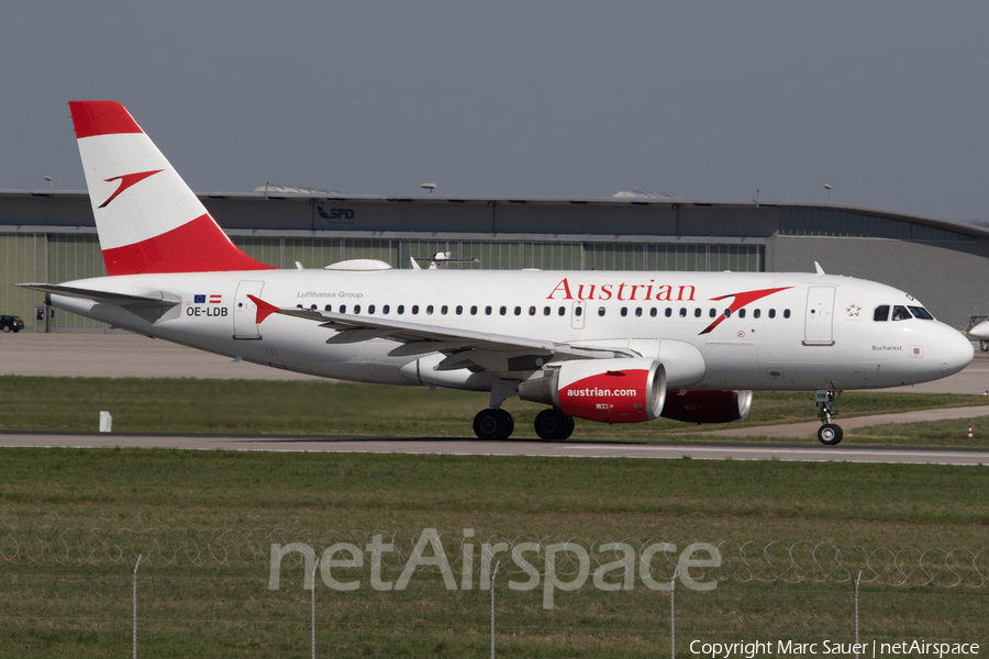 Austrian Airlines Airbus A319-112 (OE-LDB) | Photo 314167