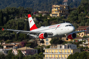 Austrian Airlines Airbus A319-112 (OE-LDC) at  Corfu - International, Greece