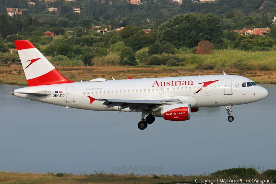 Austrian Airlines Airbus A319-112 (OE-LDC) | Photo 460942