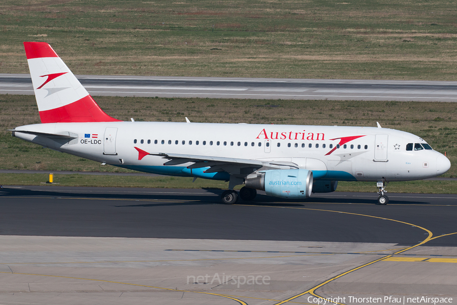 Austrian Airlines Airbus A319-112 (OE-LDC) | Photo 73906